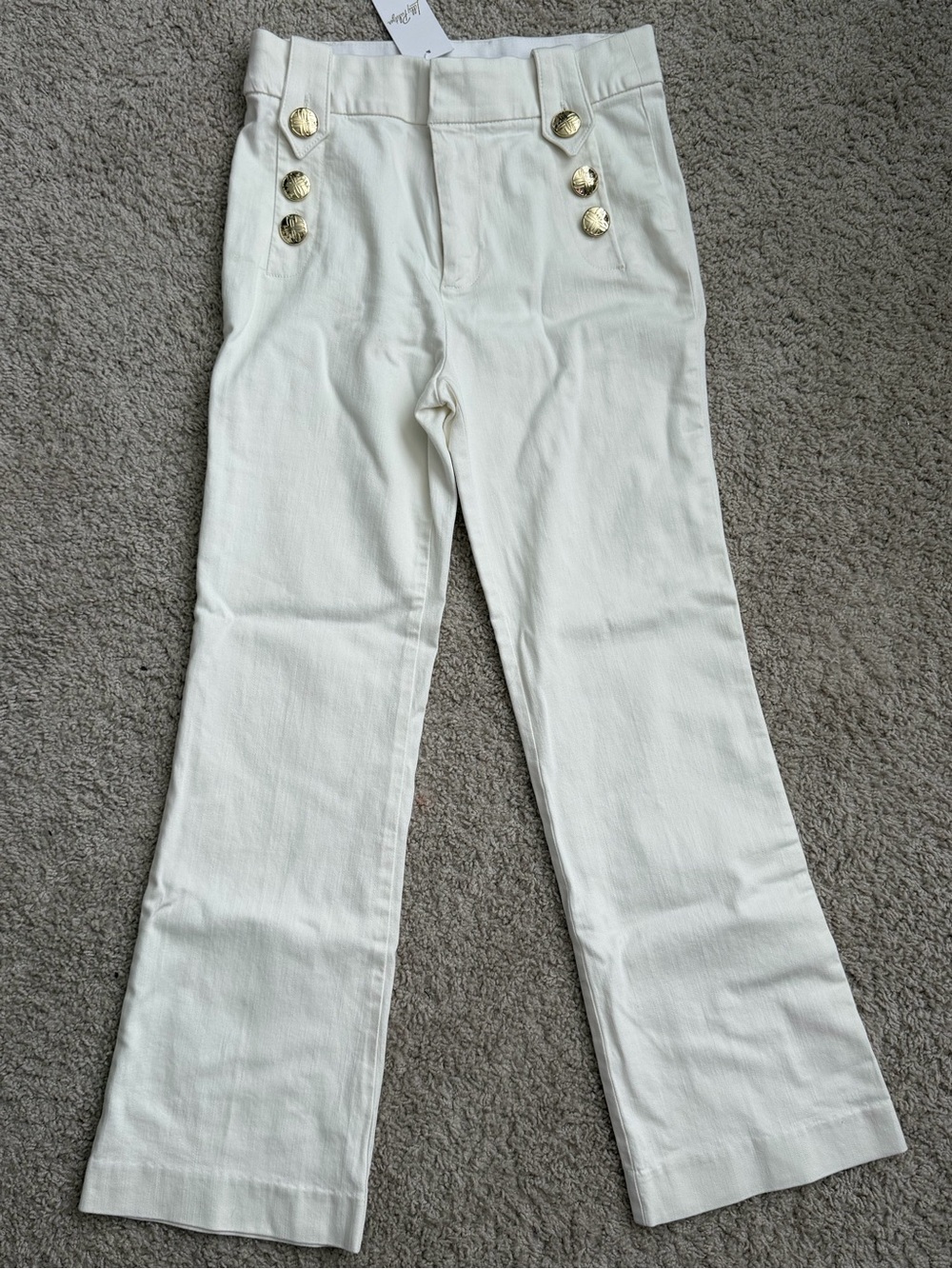 Lilly Pulitzer coconut Parrish pant